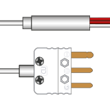 Pt-100 Miniatur-Widerstandsthermometer