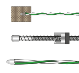 Type K Thermocouples in different styles