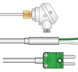 Type K Thermocouples with Mineral Insulation