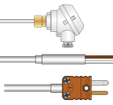 Type T Thermocouples with Mineral Insulation